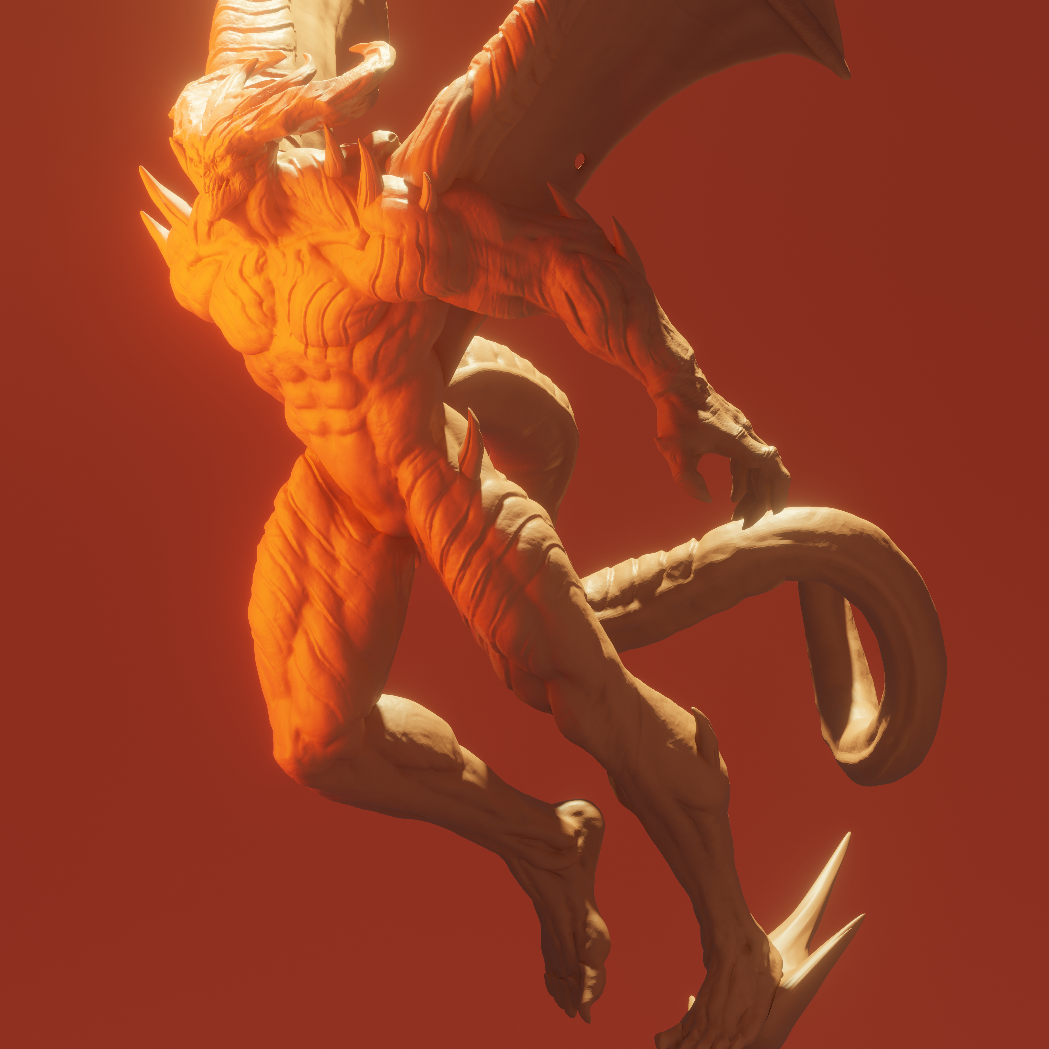 Demon-Winged Flying